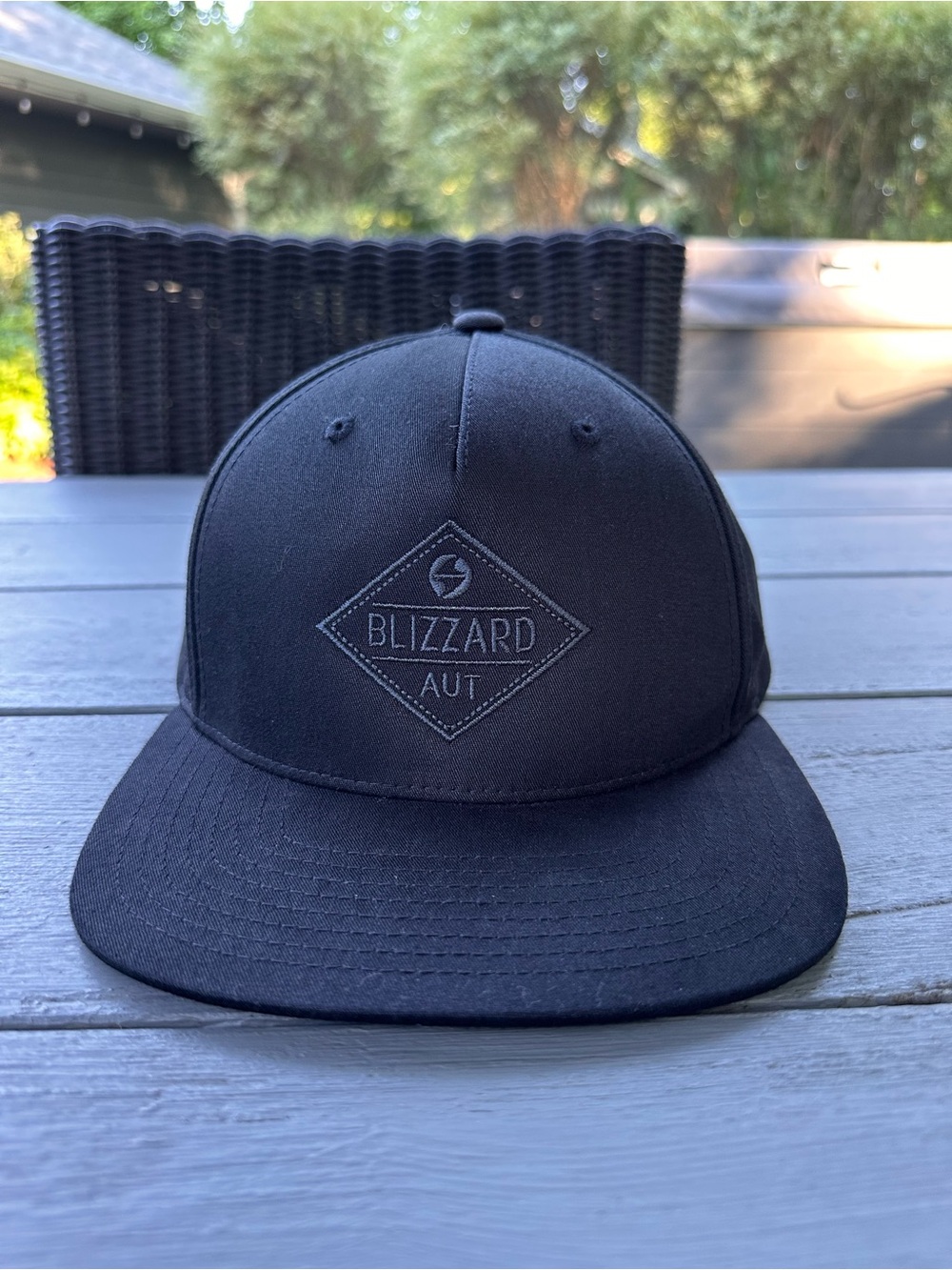 Blizzard AUT Black Structured Snapback Cap Technica Ski